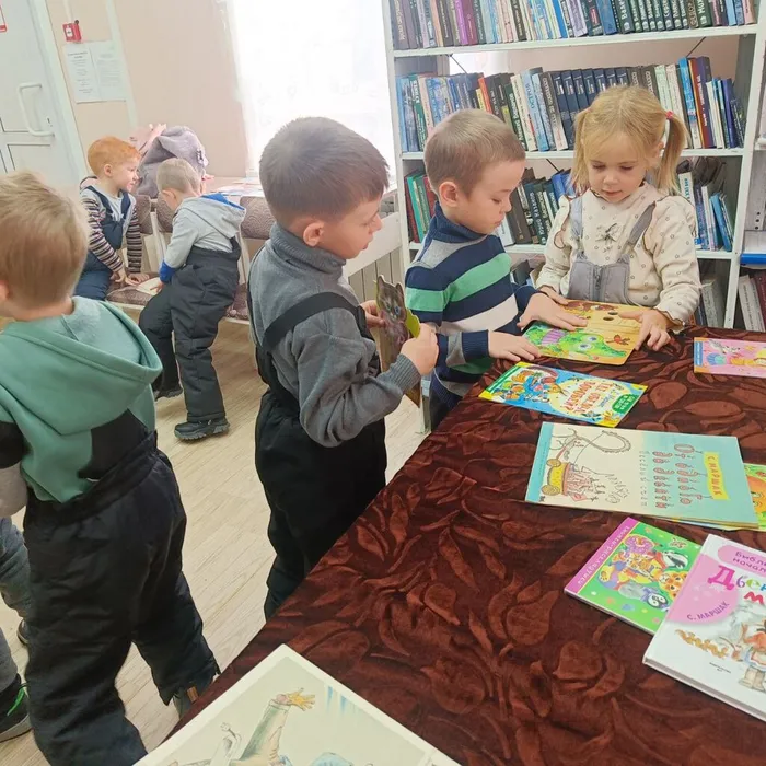 В гостях у Маршака