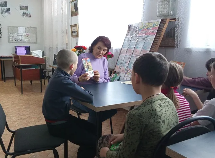 Барлукская библиотека читает о войне