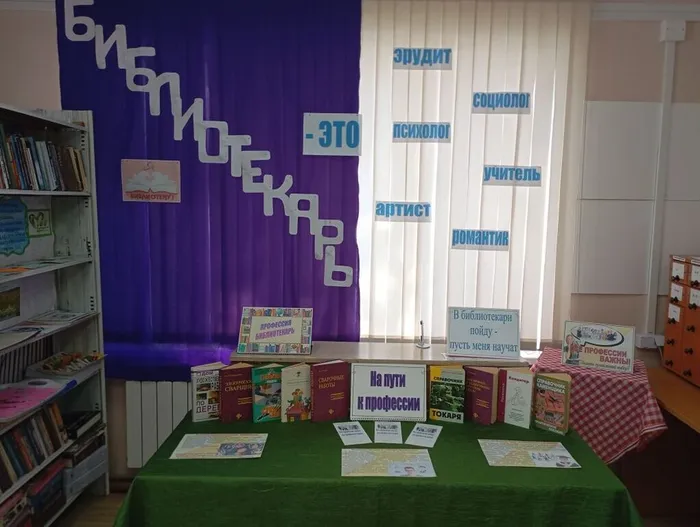 В библиотекари пойду – пусть меня научат
