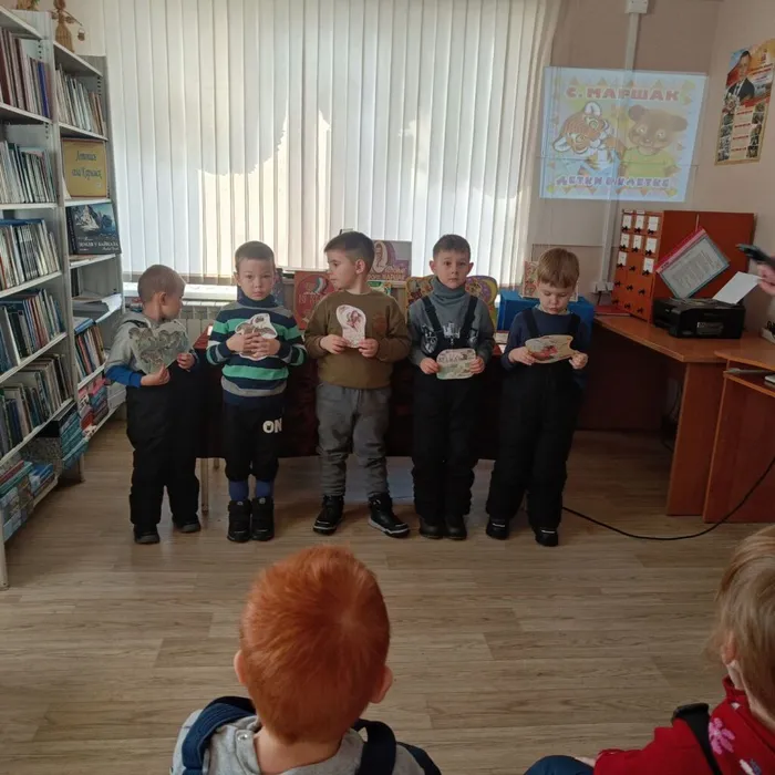 В гостях у Маршака