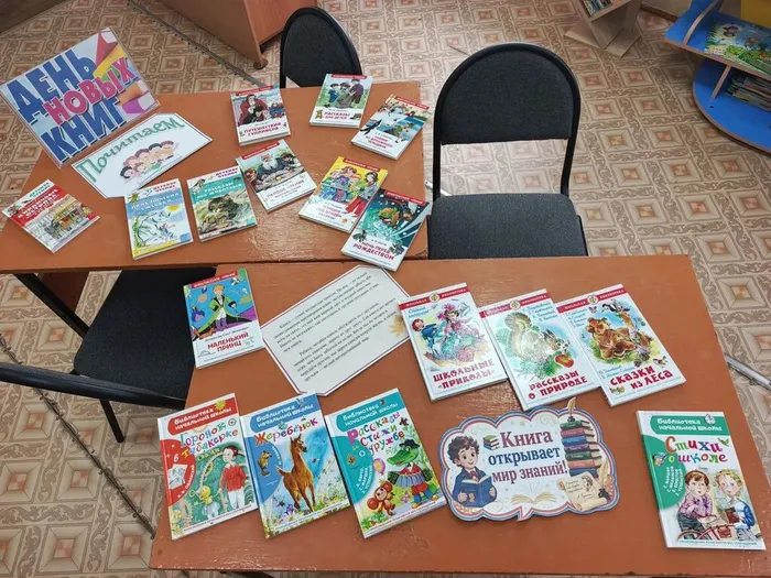 день новых  книг