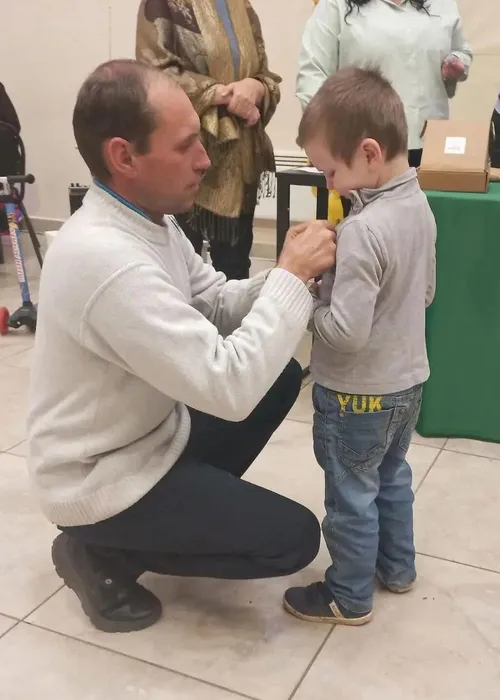папа  и  сын